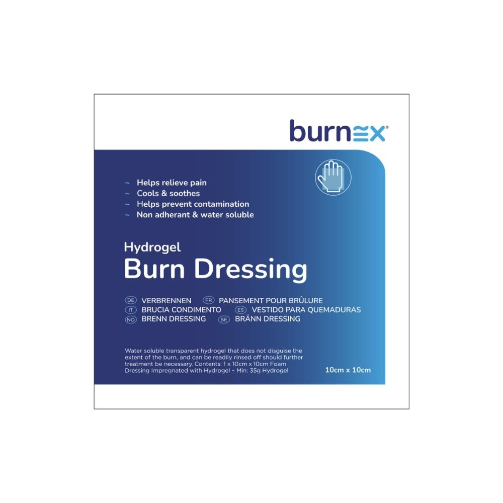 Hydrogel Burn Dressing 10x10cm 1s