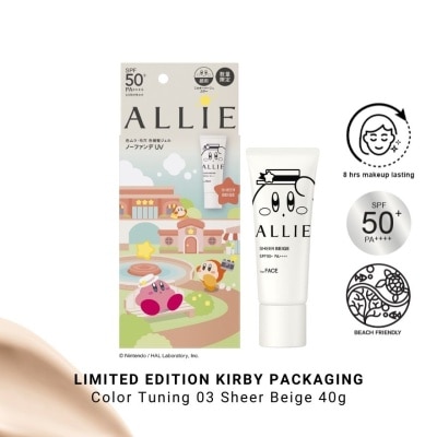 ALLIE X Kirby Chrono Beauty Color Tuning UB 03 Sheer Beige 40g