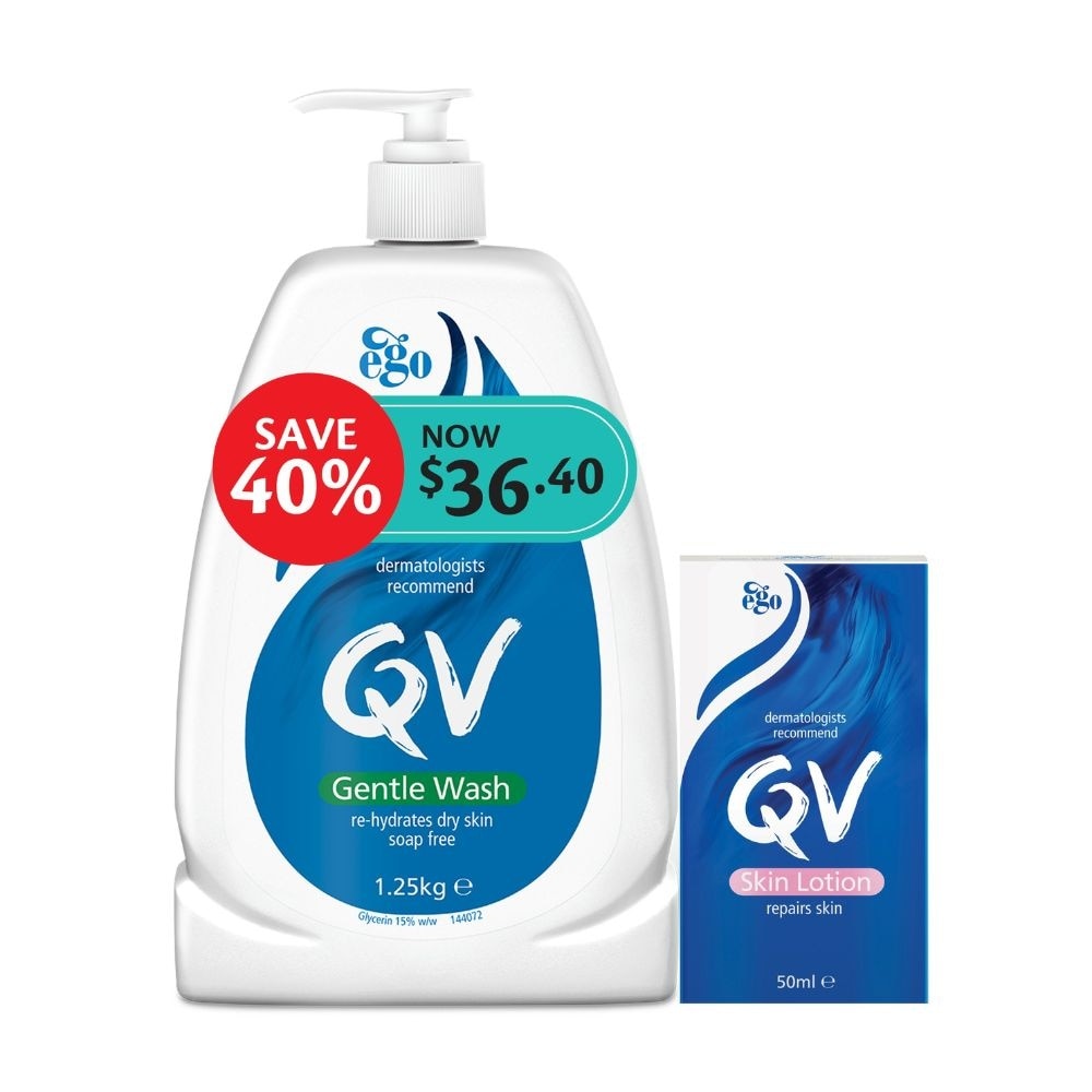 Pack Set (Gentle Wash 1250ml 1s & Skin Lotion 50ml x 2s)