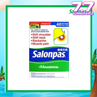 SALONPAS® Pain Relieving Patch 40s