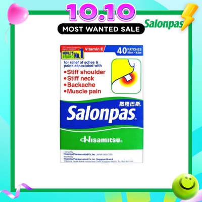 SALONPAS® Pain Relieving Patch 40s image