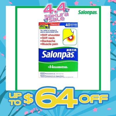 SALONPAS® - Pain Relieving Patch 40s
