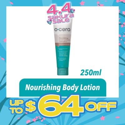 O'CERA - Nourishing Body Lotion 250ml (Expiry: Sep`2026)
