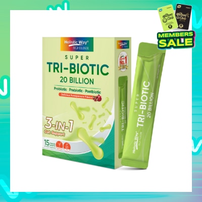 HOLISTIC WAY Super Tri-Biotic 20 Billion 15s x 1.8g