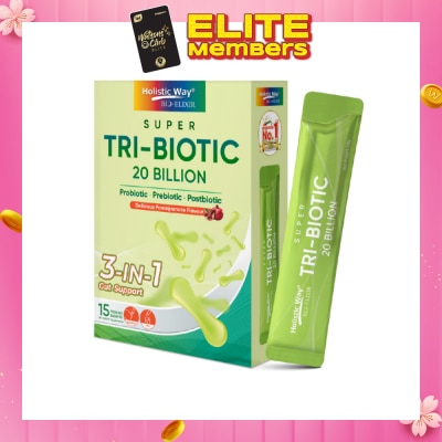 HOLISTIC WAY Super Tri-Biotic 20 Billion 15s x 1.8g