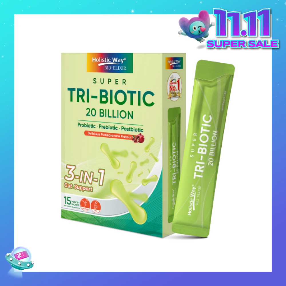 Super Tri-Biotic 20 Billion 15s x 1.8g