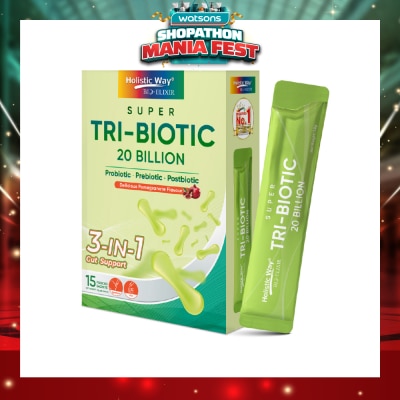 HOLISTIC WAY - Super Tri-Biotic 20 Billion 15s x 1.8g