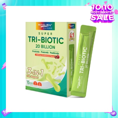 HOLISTIC WAY Super Tri-Biotic 20 Billion 15s x 1.8g