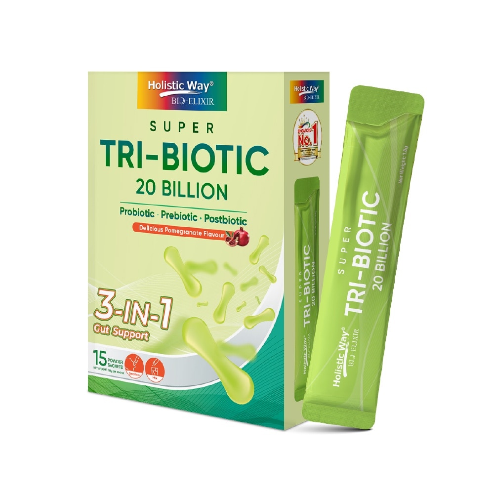 HOLISTIC WAY Super Tri-Biotic 20 Billion 15s x 1.8g | Eye Care