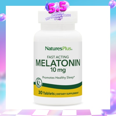 NATURE'S PLUS - Melatonin 10mg 30s