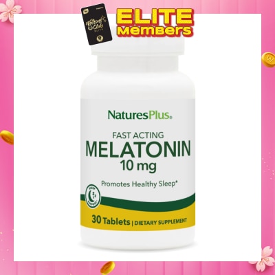 NATURE'S PLUS Melatonin 10mg 30s