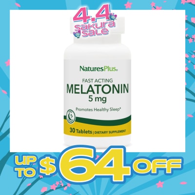 NATURE'S PLUS - Melatonin 5mg 30s