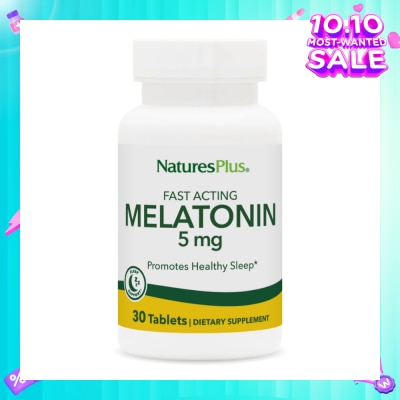 NATURE'S PLUS Melatonin 5mg 30s