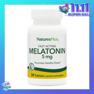 NATURE'S PLUS Melatonin 5mg 30s