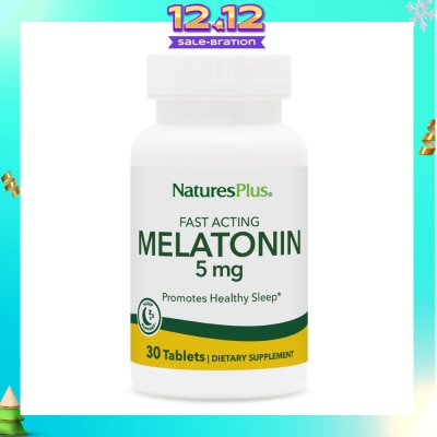NATURE'S PLUS Melatonin 5mg 30s