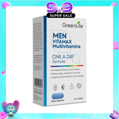 GREENLIFE - Men Vitamax Multivitamins 60s image