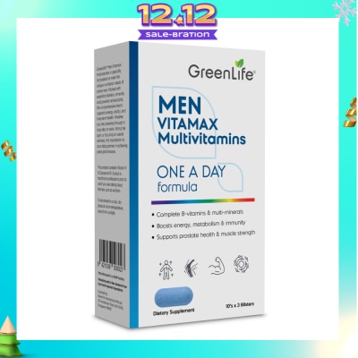GREENLIFE Men Vitamax Multivitamins 60s