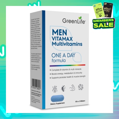 GREENLIFE Men Vitamax Multivitamins 60s