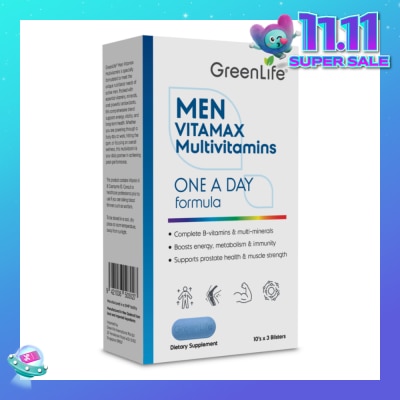 GREENLIFE Men Vitamax Multivitamins 60s
