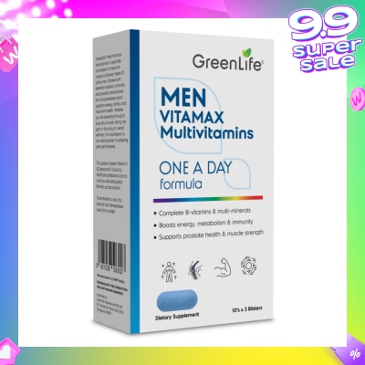 GREENLIFE Men Vitamax Multivitamins 60s