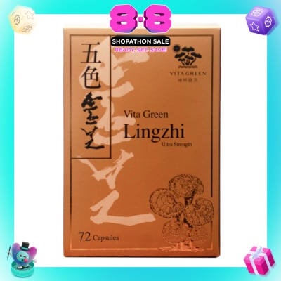 VITAGREEN - Lingzhi Ultra Strength 72s