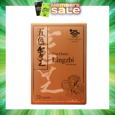 VITAGREEN - Lingzhi Ultra Strength 72s