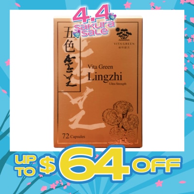 VITAGREEN - Lingzhi Ultra Strength 72s