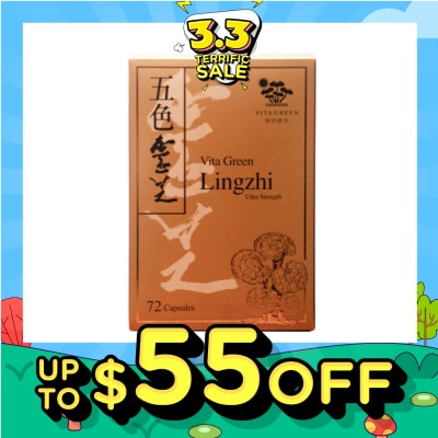 VITAGREEN Lingzhi Ultra Strength 72s