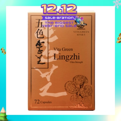 VITAGREEN Lingzhi Ultra Strength 72s