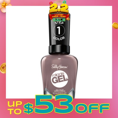 SALLY HANSEN Miracle Gel Nail Polish To The Taupe IV 14.7ml