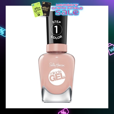 SALLY HANSEN Miracle Gel Nail Polish Peaches & Dream IV 14.7ml