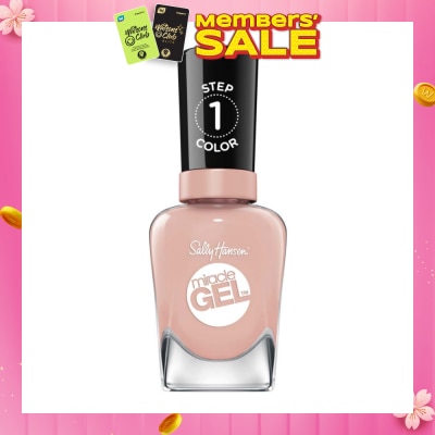 SALLY HANSEN Miracle Gel Nail Polish Peaches & Dream IV 14.7ml
