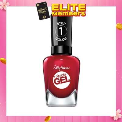 SALLY HANSEN Miracle Gel Nail Polish Beet Royalty IV 14.7ml