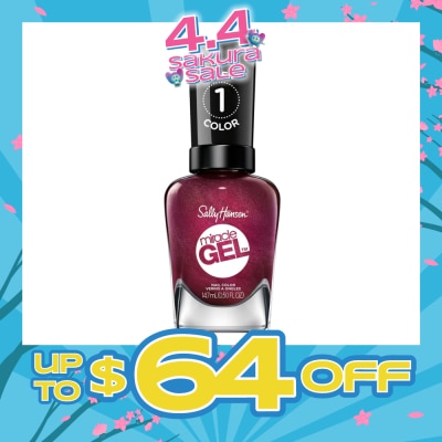 SALLY HANSEN - Miracle Gel Nail Polish Walk The Wine IV 14.7ml