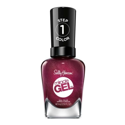 SALLY HANSEN Miracle Gel Nail Polish Walk The Wine IV 14.7ml