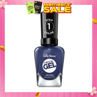 SALLY HANSEN Miracle Gel Nail Polish Midnight Mod IV 14.7ml