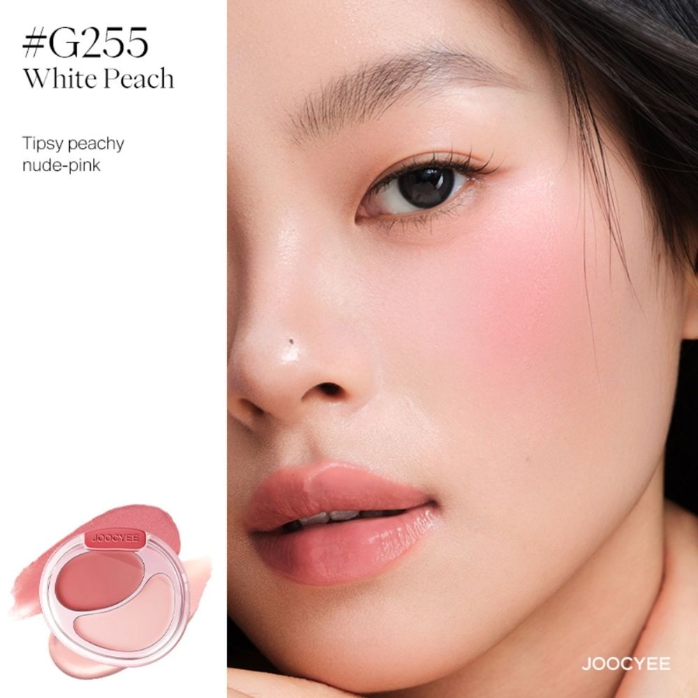 Cream Blush Duo G255 White Peach 7g
