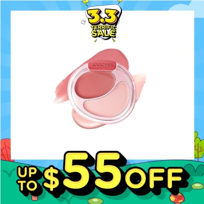 JOOCYEE Cream Blush Duo G255 White Peach 7g