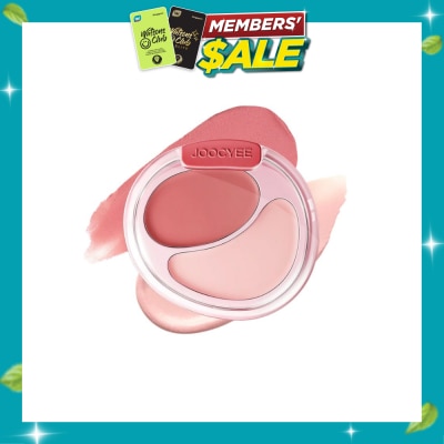 JOOCYEE Cream Blush Duo G255 White Peach 7g image