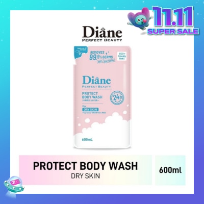 MOIST DIANE Perfect Beauty Protect Body Wash Dry Skin Refill 600ml