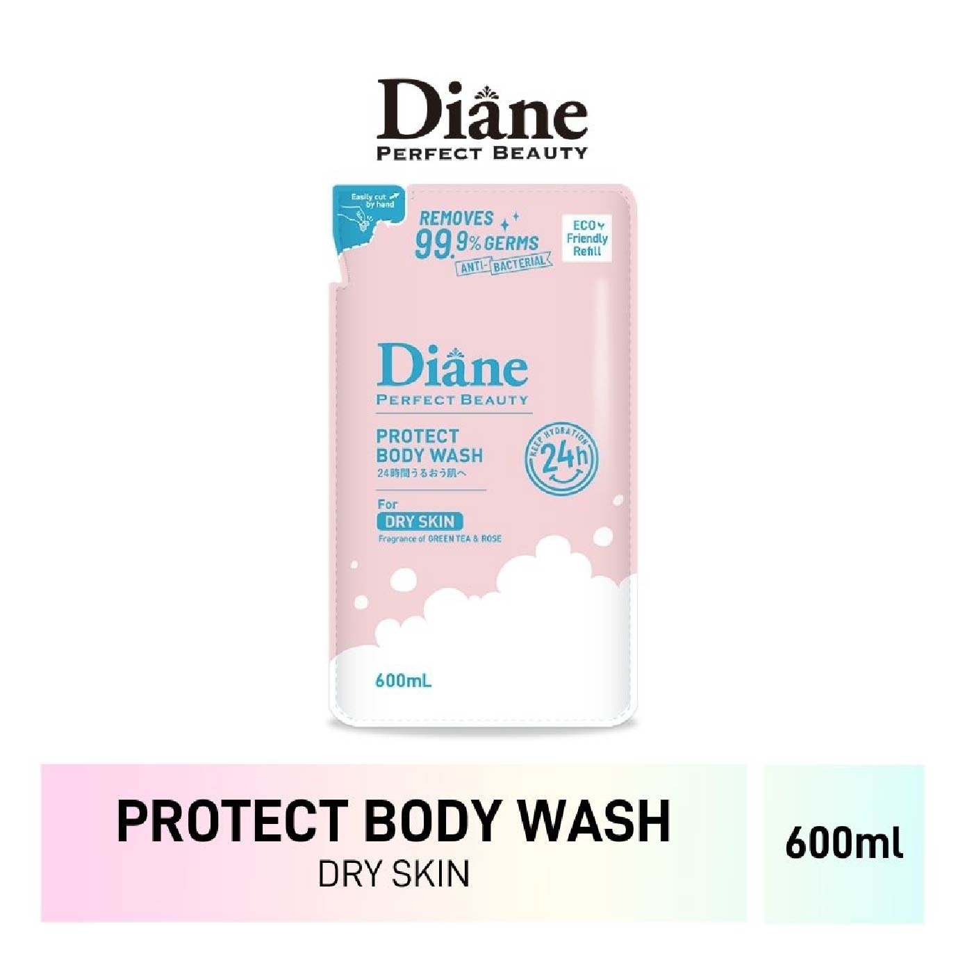 Perfect Beauty Protect Body Wash Dry Skin Refill 600ml