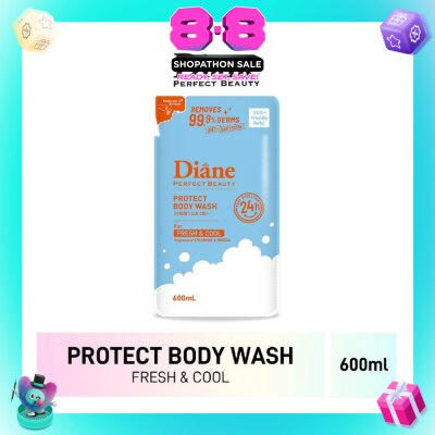 MOIST DIANE - Beauty Protect Body Wash Fresh & Cool Refill 600ml