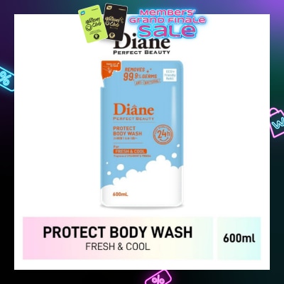 MOIST DIANE Beauty Protect Body Wash Fresh & Cool Refill 600ml