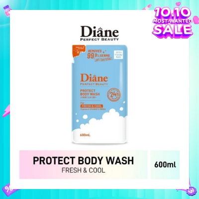 MOIST DIANE Beauty Protect Body Wash Fresh & Cool Refill 600ml