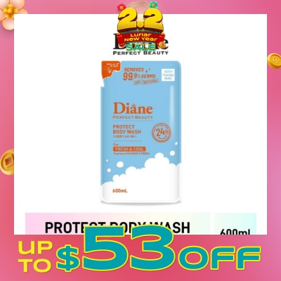 MOIST DIANE Beauty Protect Body Wash Fresh & Cool Refill 600ml
