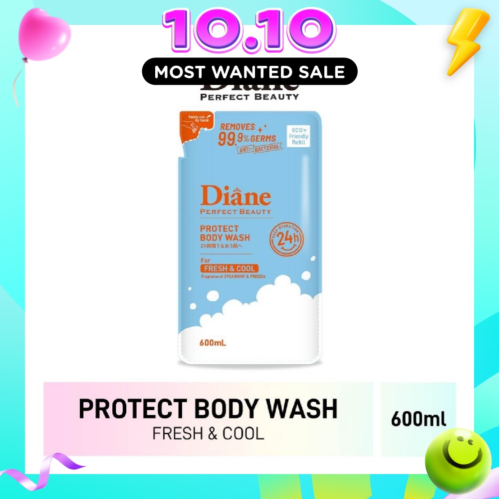 Beauty Protect Body Wash Fresh & Cool Refill 600ml image