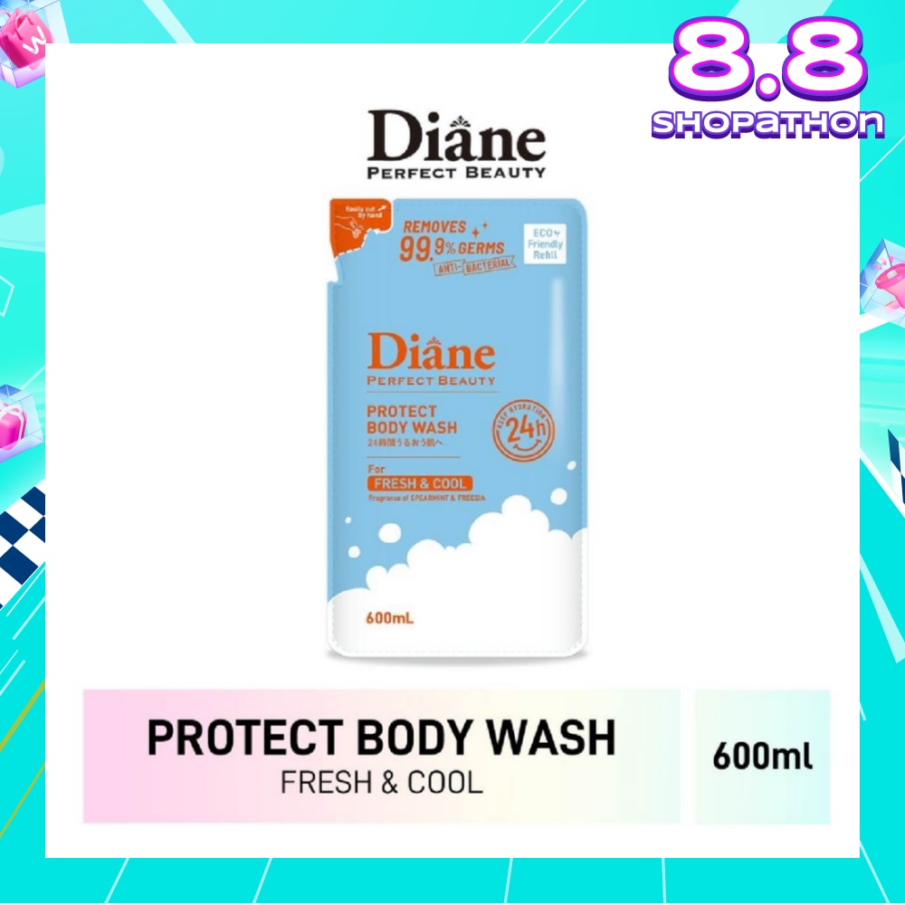 Beauty Protect Body Wash Fresh & Cool Refill 600ml