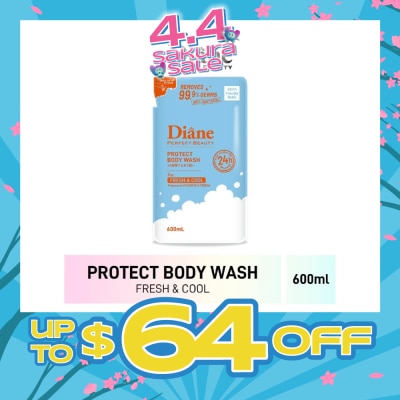 MOIST DIANE - Beauty Protect Body Wash Fresh & Cool Refill 600ml