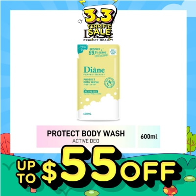 MOIST DIANE Beauty Protect Body Wash Active Deo Refill 600ml