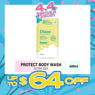 MOIST DIANE - Beauty Protect Body Wash Active Deo Refill 600ml